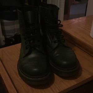 Green Dr Martens